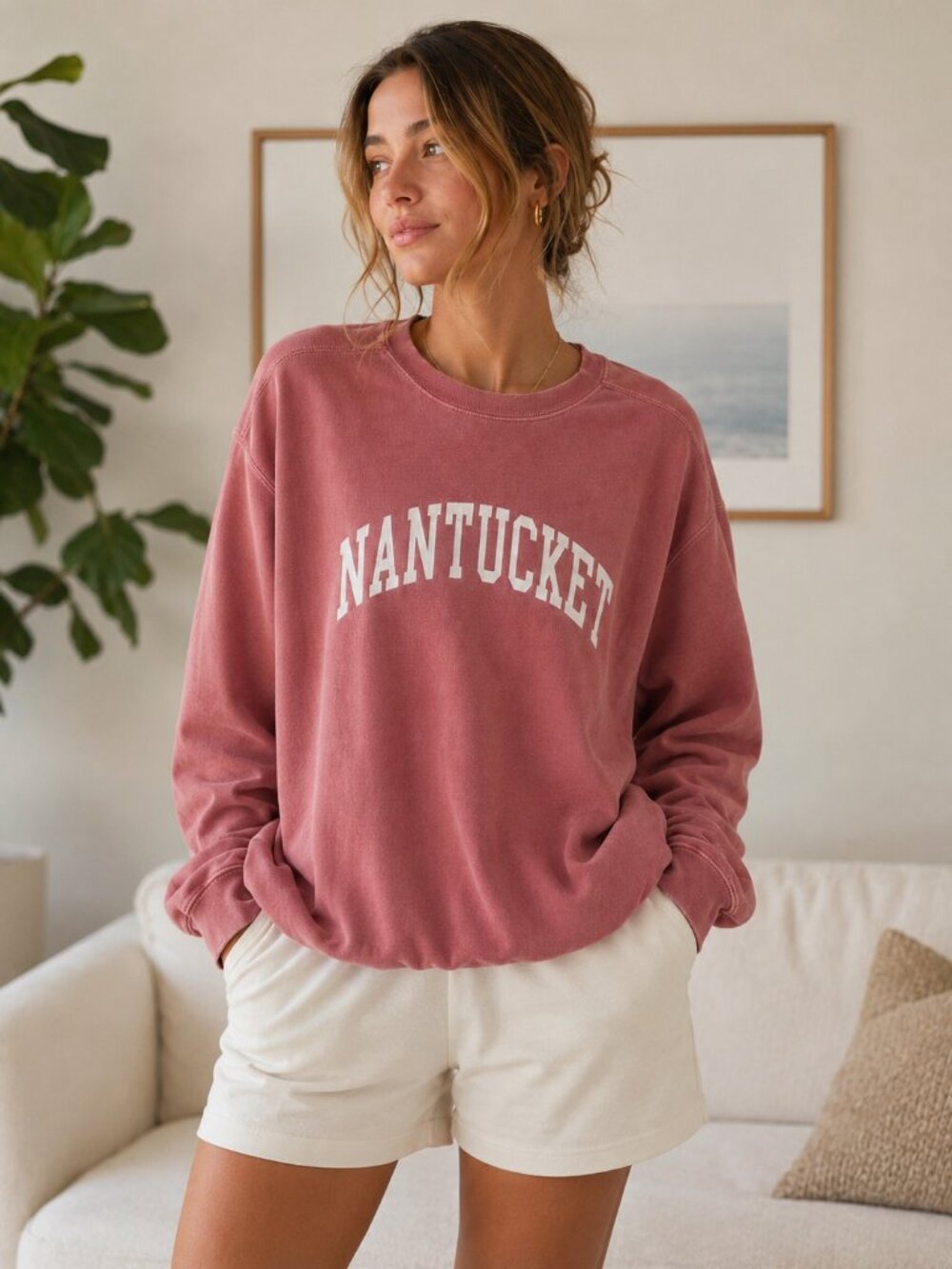 Nantucket Crewneck Sweatshirt Size S